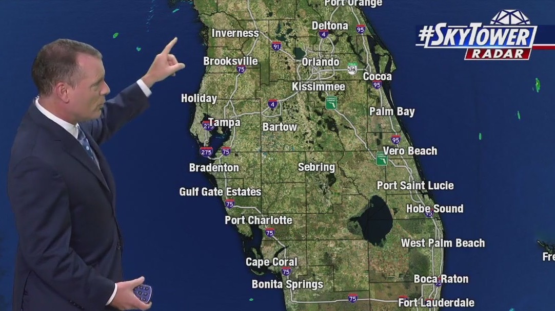 Monday morning forecast