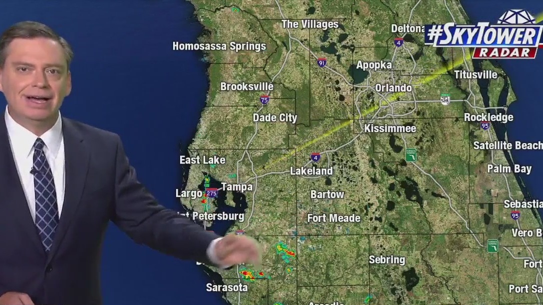 Monday afternoon forecast