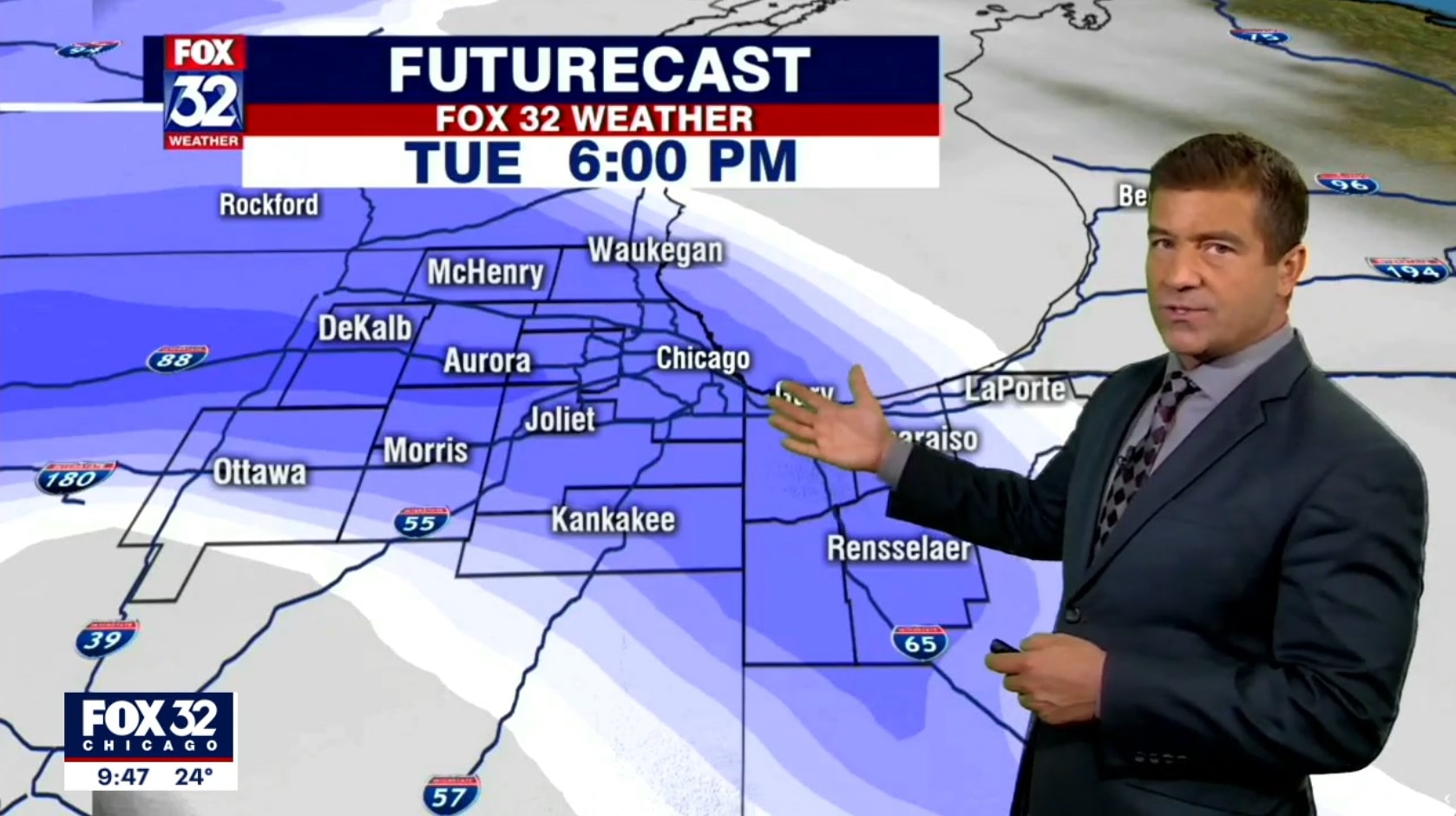 Snow, freezing rain in the forecast for Chicagoland