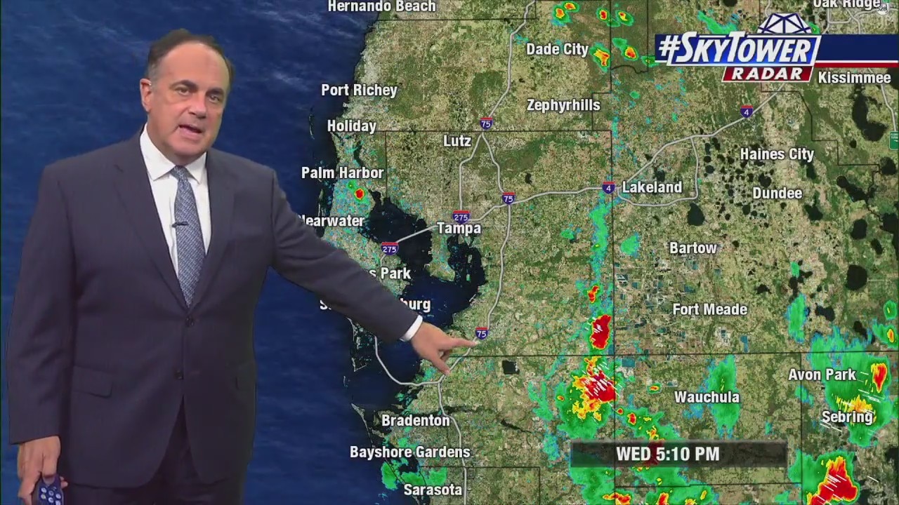Wednesday evening forecast