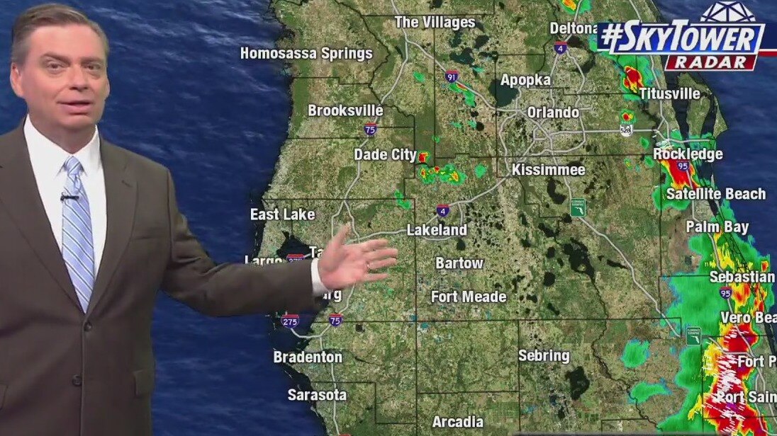 Tuesday evening forecast