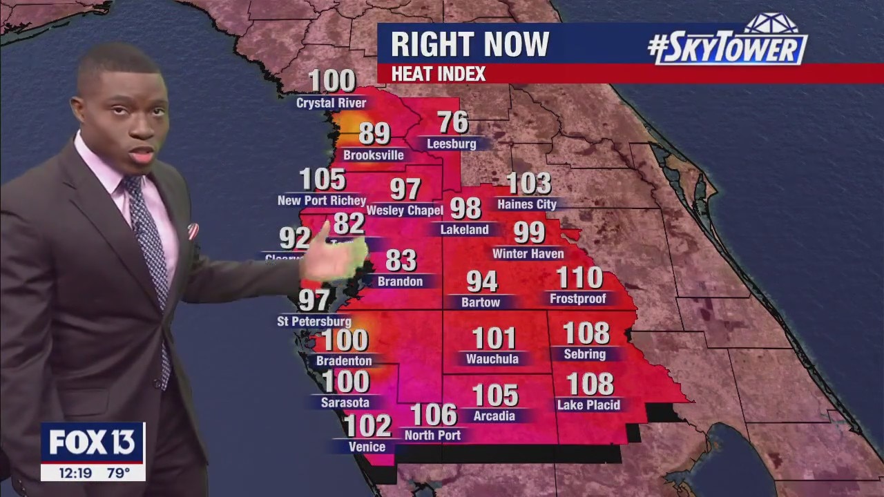 Tuesday afternoon forecast