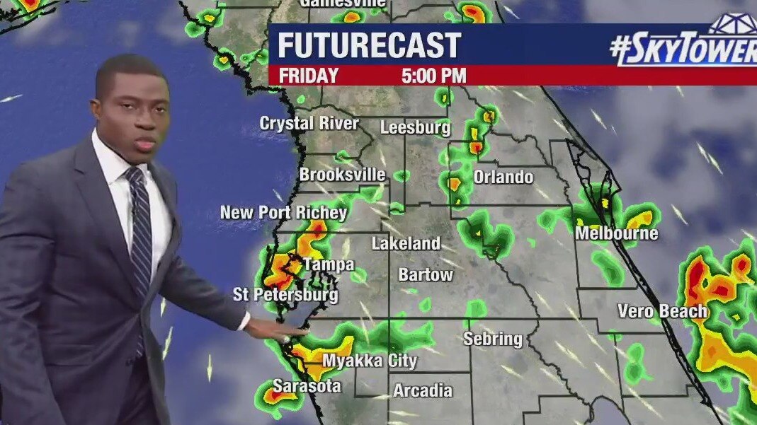 Friday morning forecast