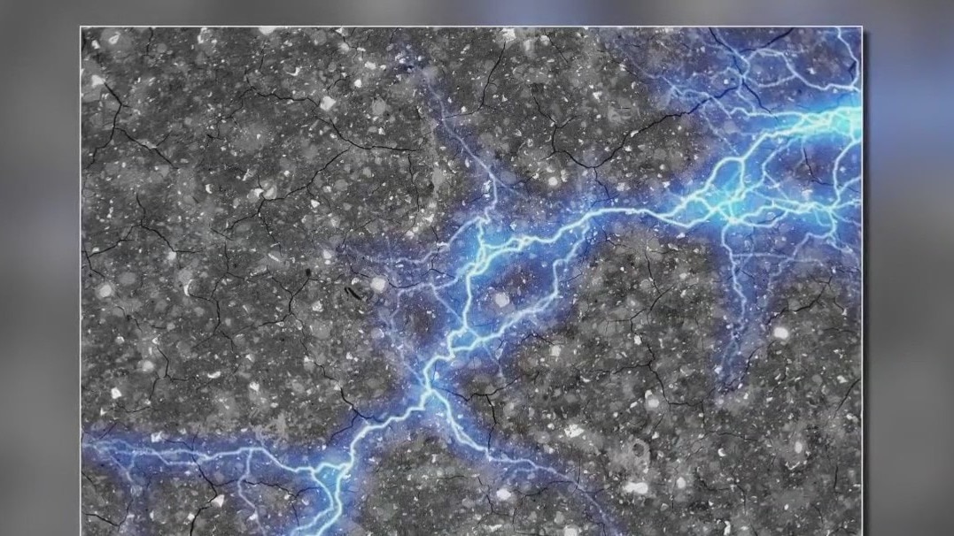 Electrified foundations and roads