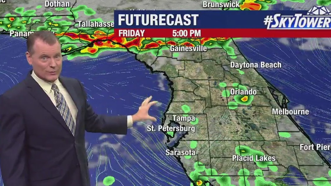 Friday morning forecast