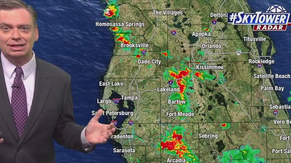Wednesday evening forecast
