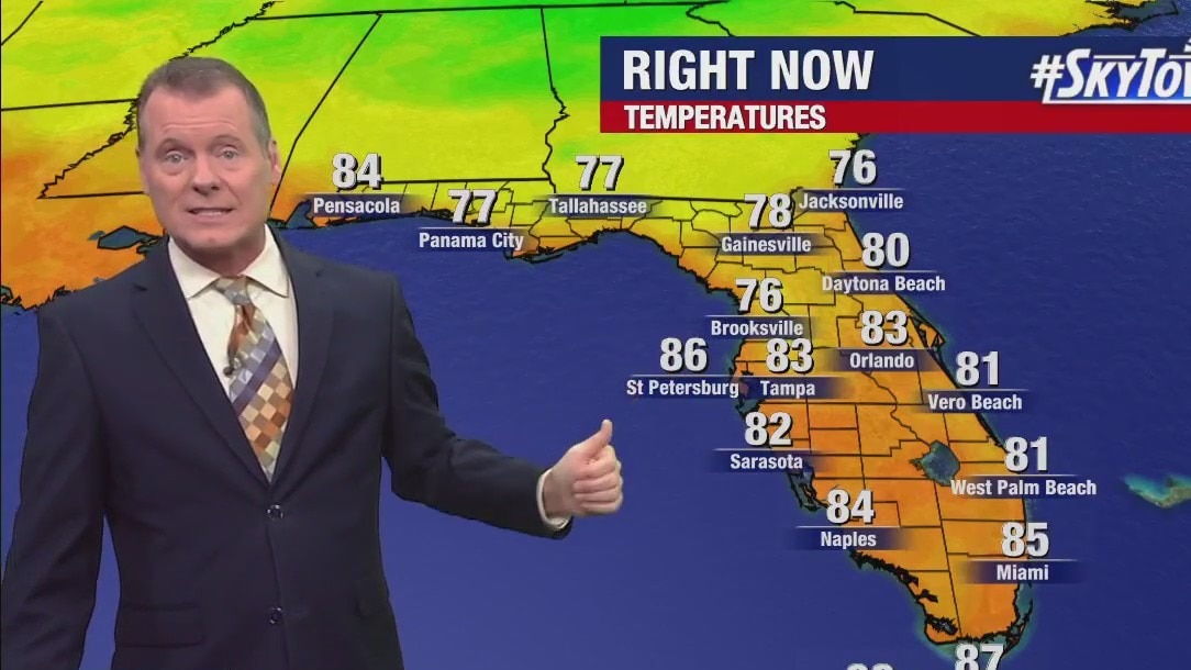 Wednesday morning forecast