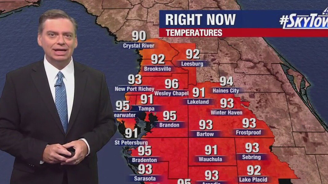 Tuesday afternoon forecast