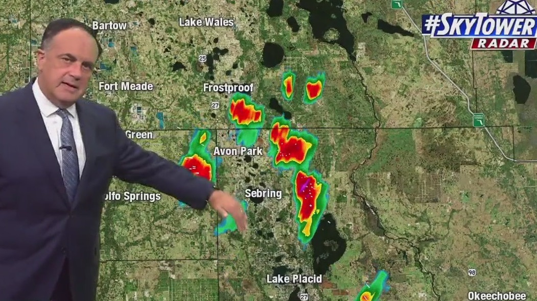 Wednesday evening forecast