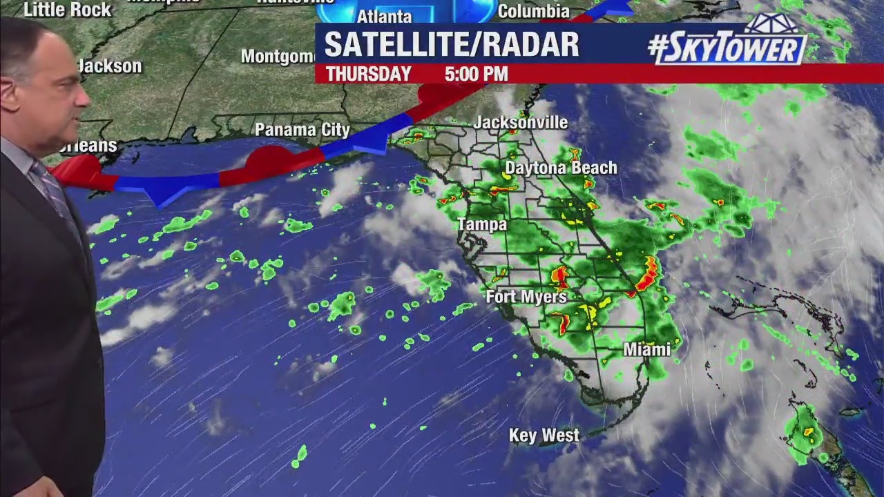 Thursday evening forecast