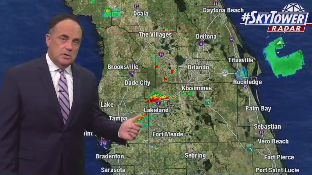 Wednesday evening forecast