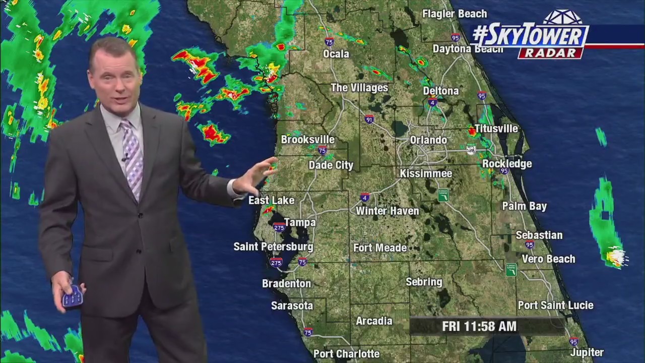 Friday afternoon forecast