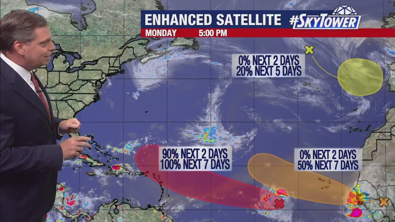 Monday night forecast