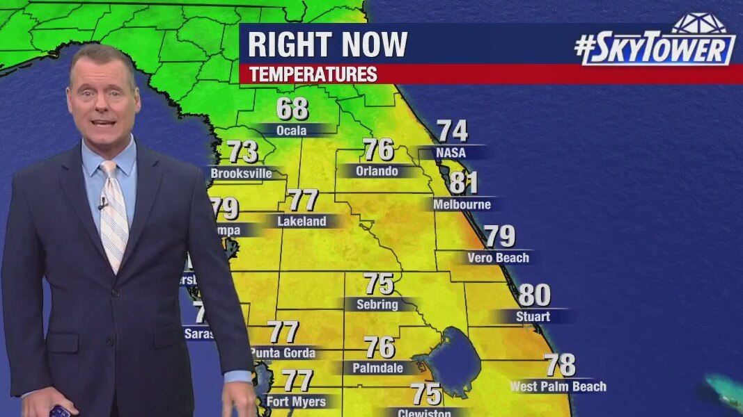 Tuesday morning forecast