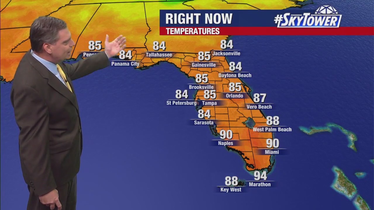 Tuesday afternoon forecast
