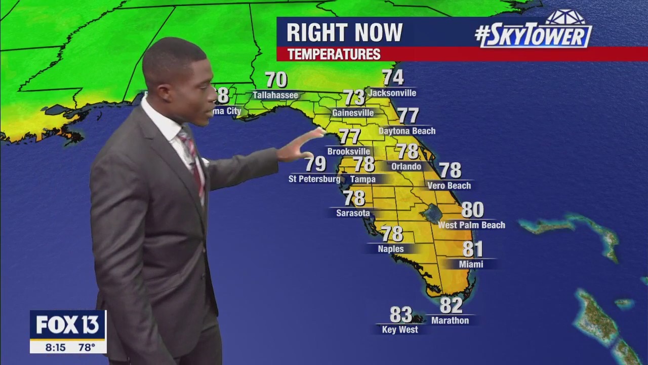 Sunday morning forecast