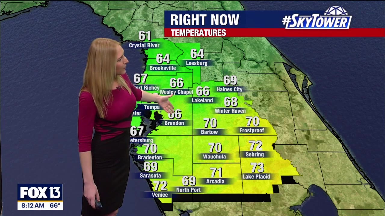 Tampa weather: Mostly sunny Sunday