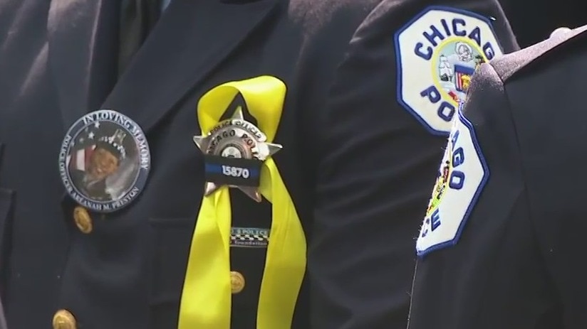 City of Chicago honors fallen Officer Ar?anah Preston
