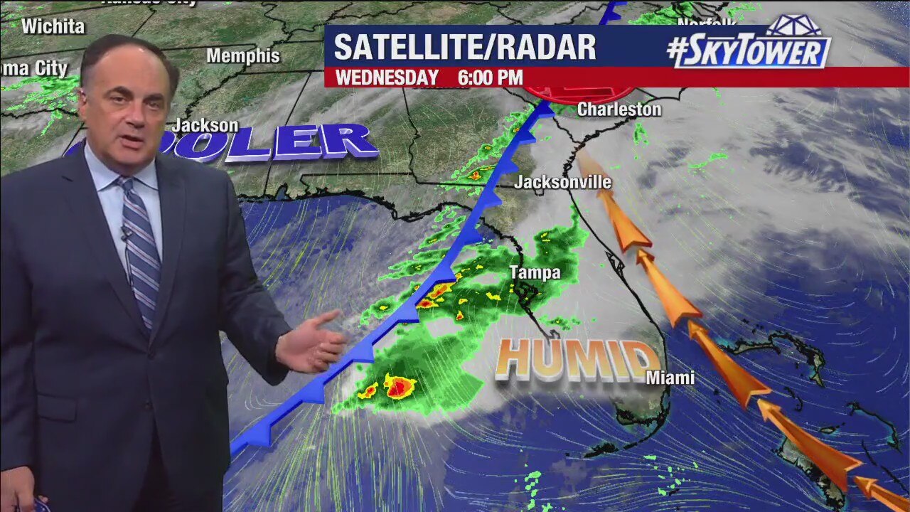 Tampa weather | Rain moves through Bay Area