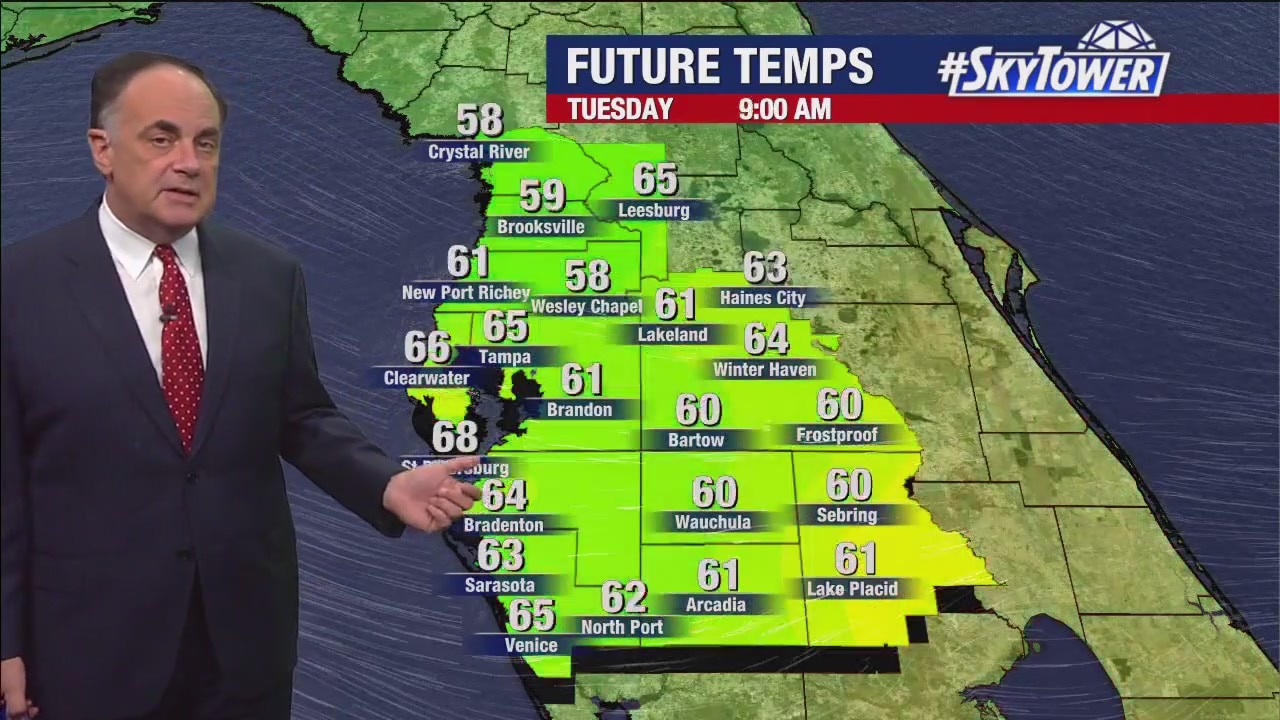 Tampa Bay weather | Warmer temperatures on the way
