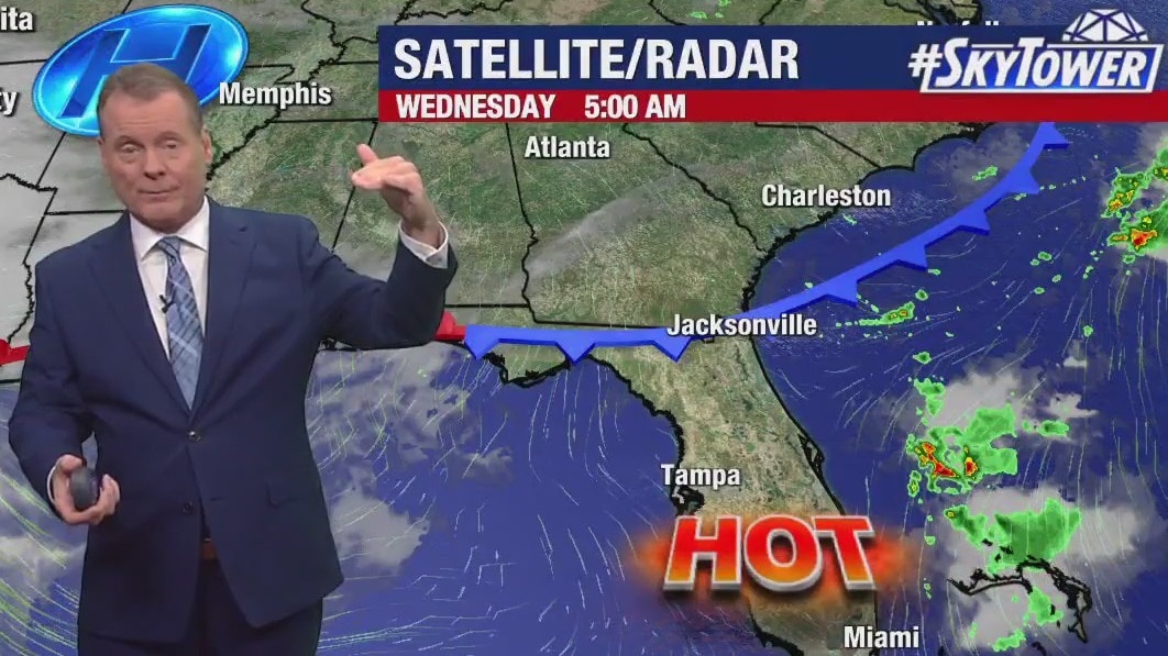 Tampa weather | hotter temps with less humidity