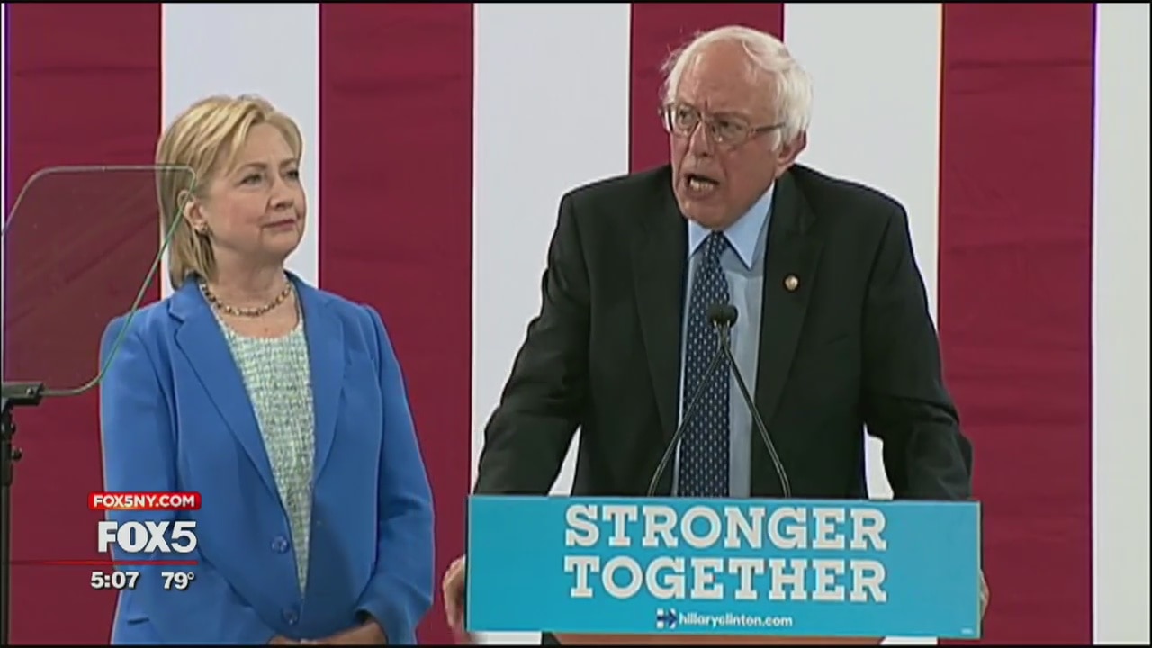 Sanders endorsed Clinton