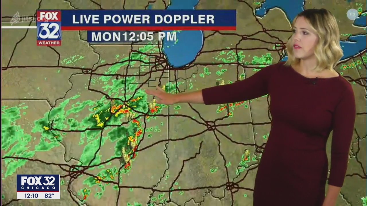 Afternoon forecast for Chicagoland on July 27th