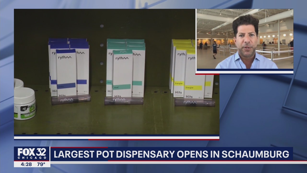 Largest Illinois pot dispensary opens in Schaumburg