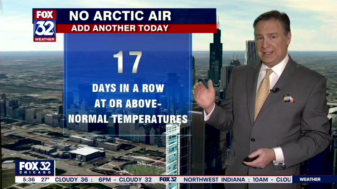 Morning forecast for Chicagoland on Jan. 12th