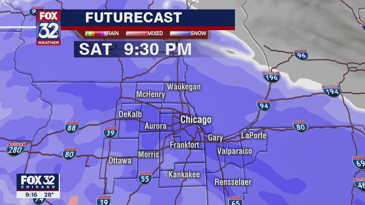 Winter Storm Warning: 10 p.m. forecast for Chicagoland on January 29th