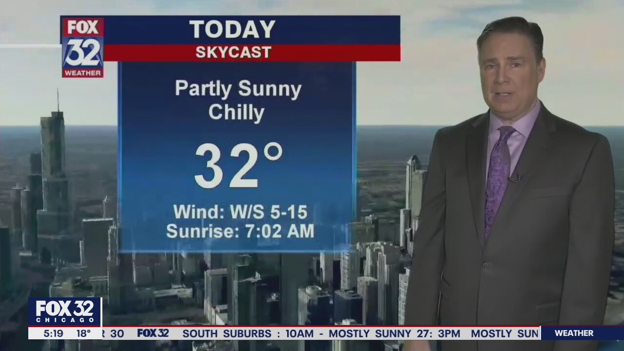 Morning forecast for Chicagoland on Feb. 3rd