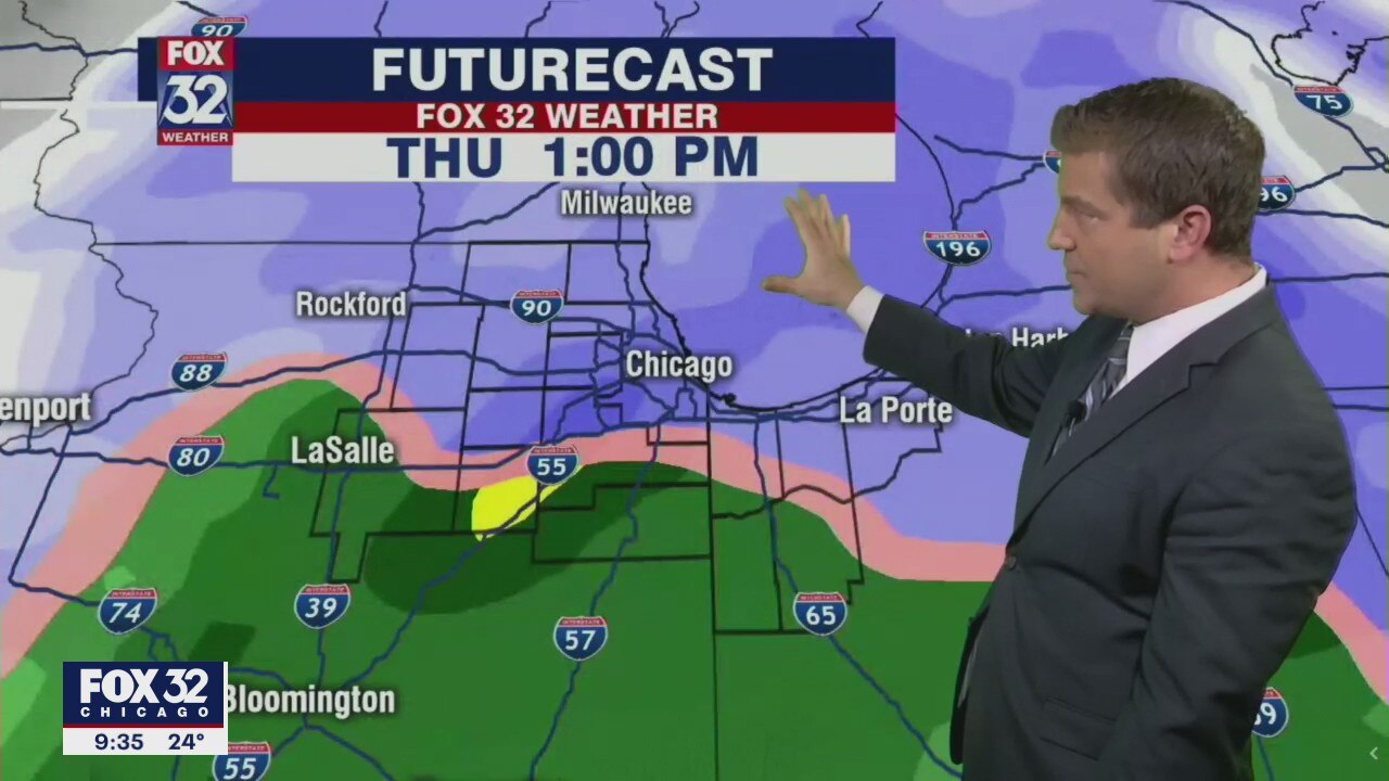 10 p.m. forecast for Chicagoland on Feb. 1