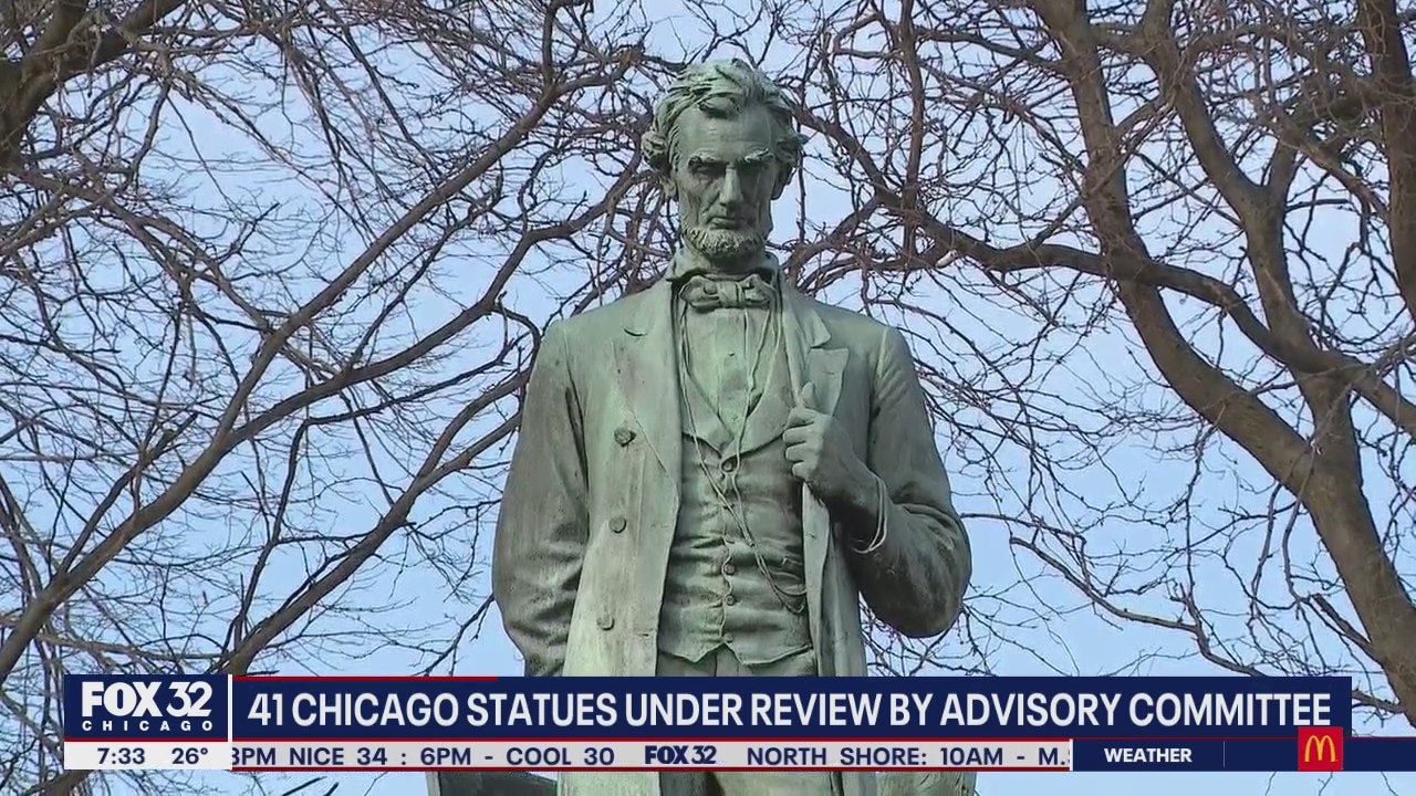Advisory committee reviewing 41 Chicago statues over 'problematic' nature