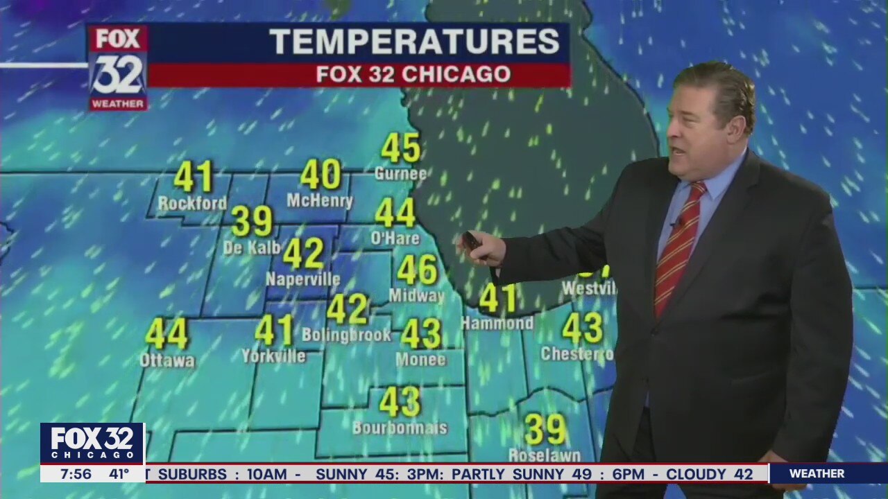 Sunday morning forecast for Chicagoland on March 14