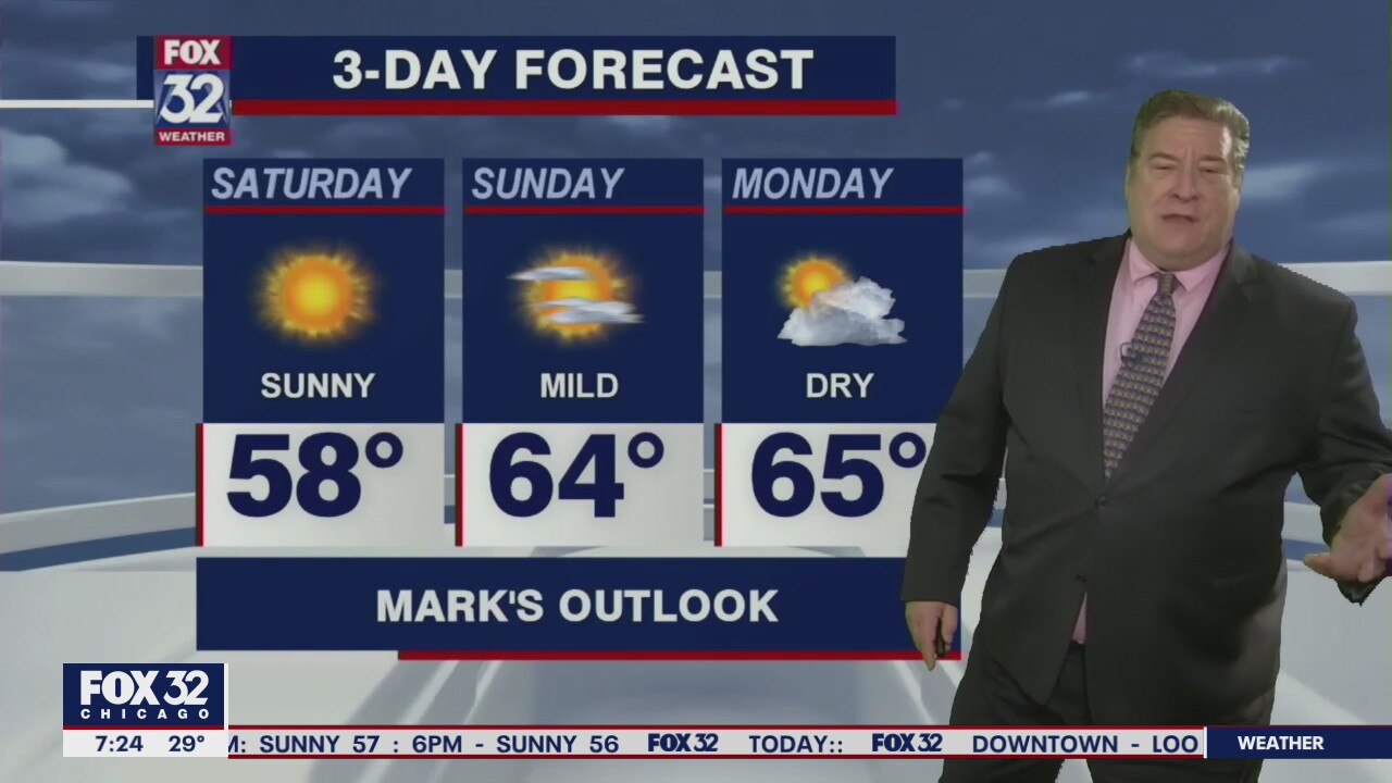 Saturday morning forecast for Chicagoland on March 20