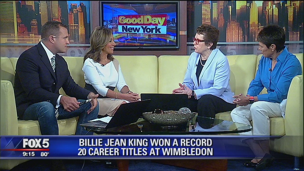 Billie Jean King and Ilana Kloss