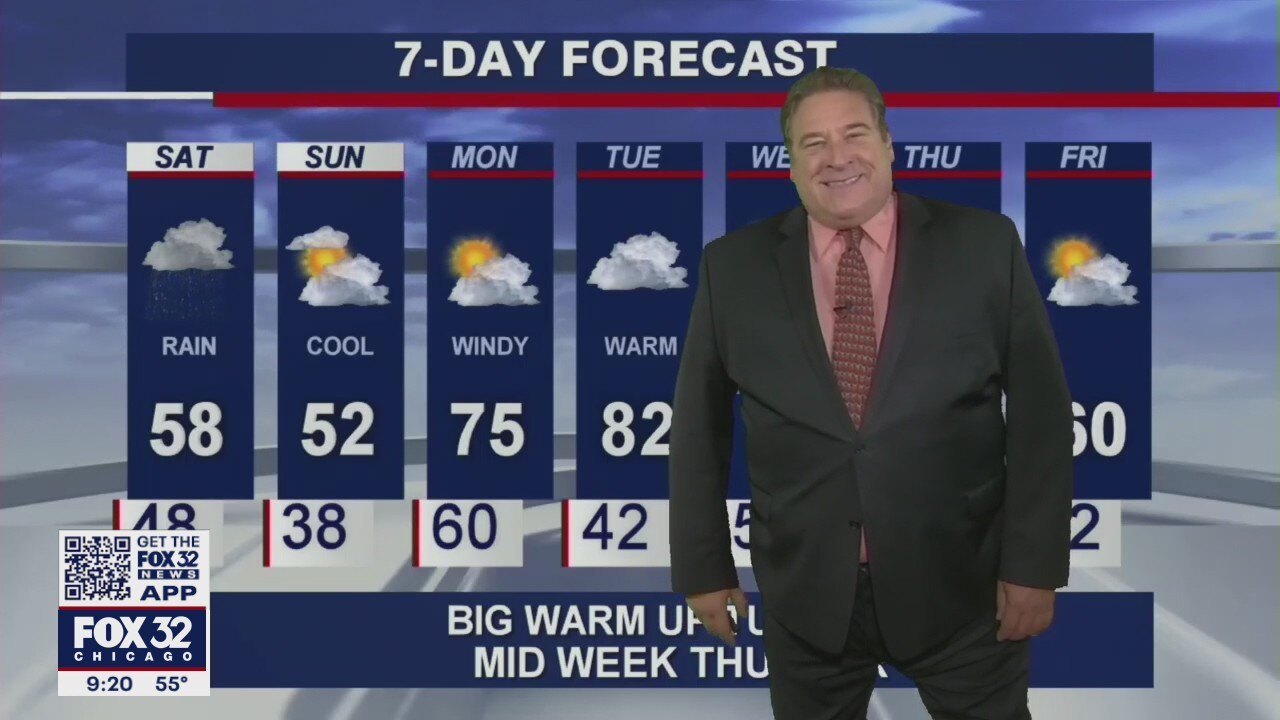 10 p.m. forecast for Chicagoland on April 23