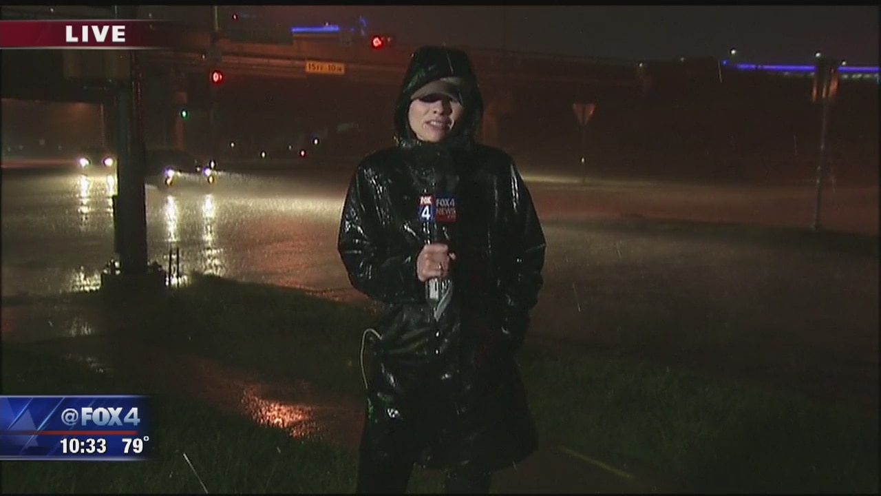 Heavy rain hits Dallas