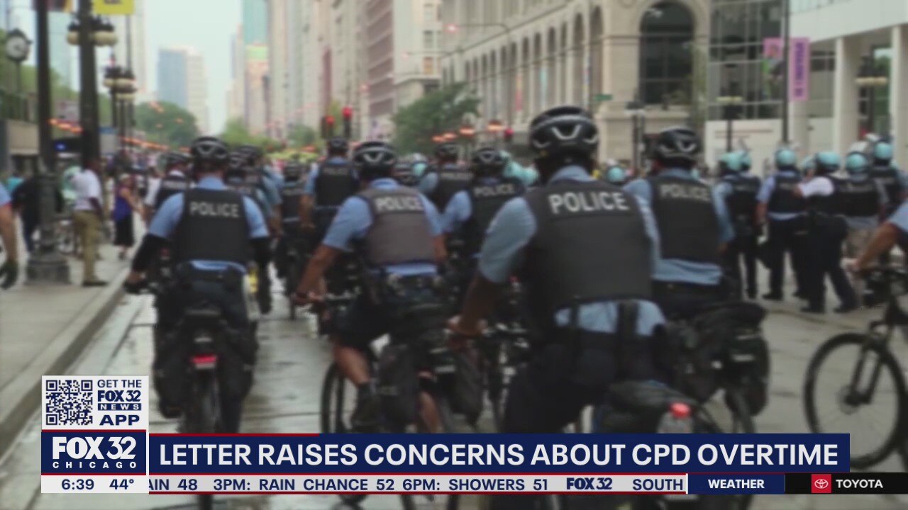 Letter decries excessive overtime, canceled days off for Chicago police