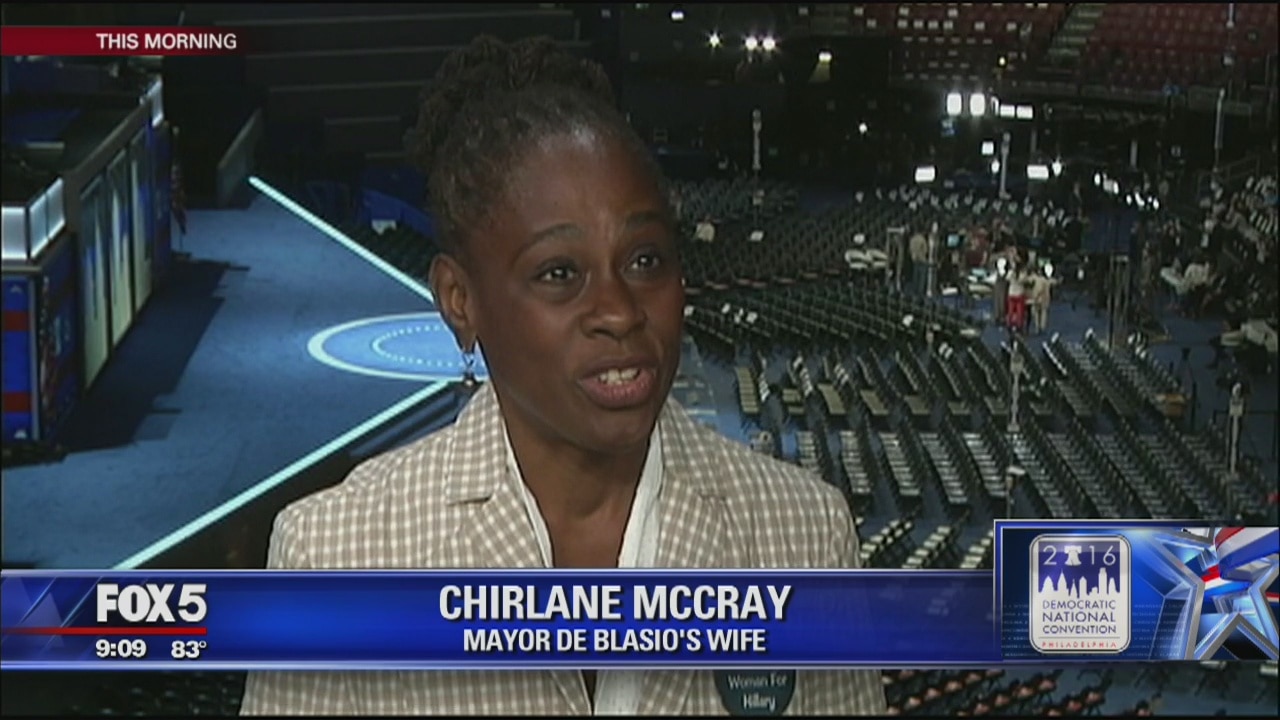 First Lady of NYC defends de Blasio