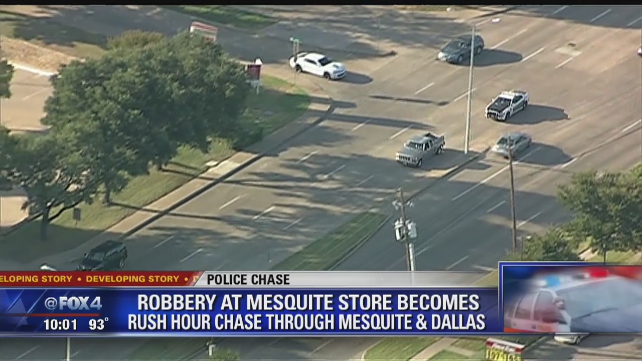 High speed police chase | FOX 4 Dallas-Fort Worth