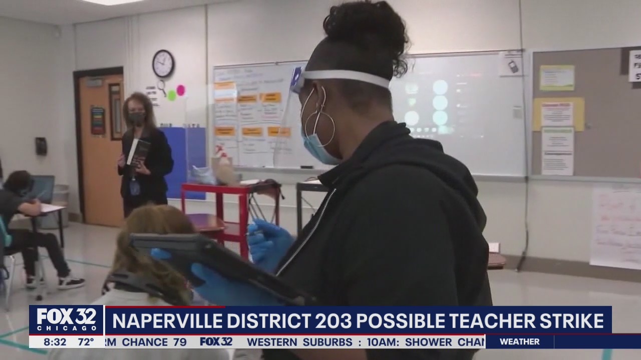 Teachers mull strike ahead of school year in Naperville District 203