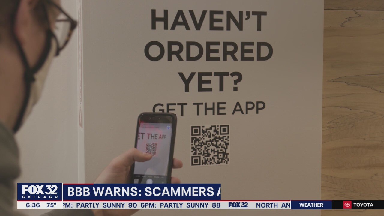 Scammers using QR codes to take people's money, BBB warns