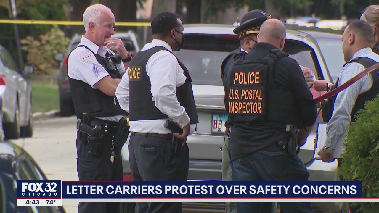 Letter carriers protest over safety concerns