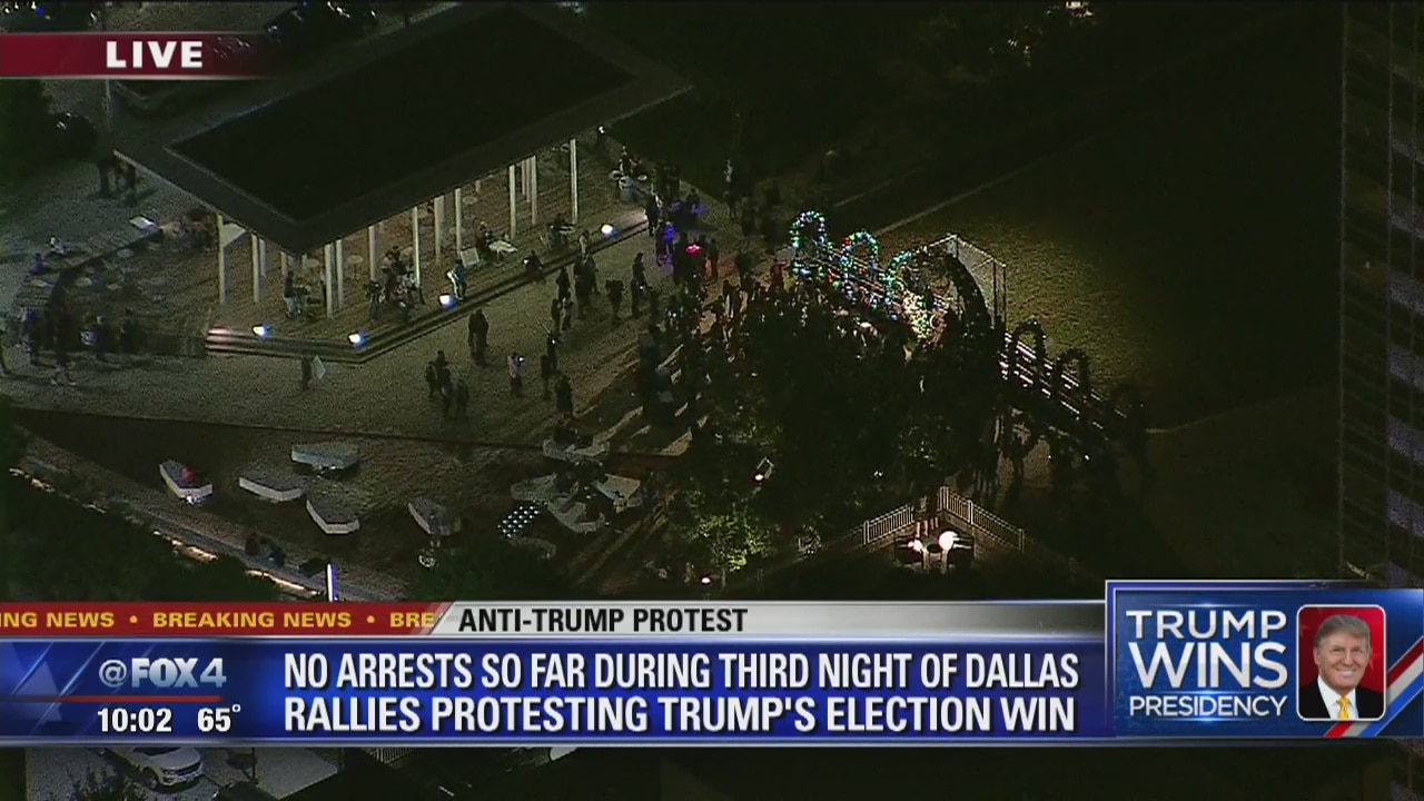 Third night of protests in Dallas | FOX 4 Dallas-Fort Worth