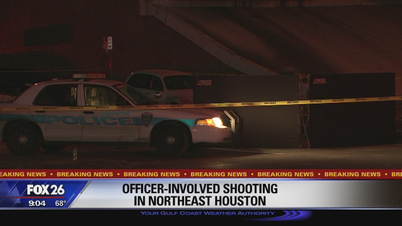 Officer involved shooting in northeast Houston | FOX 26 Houston