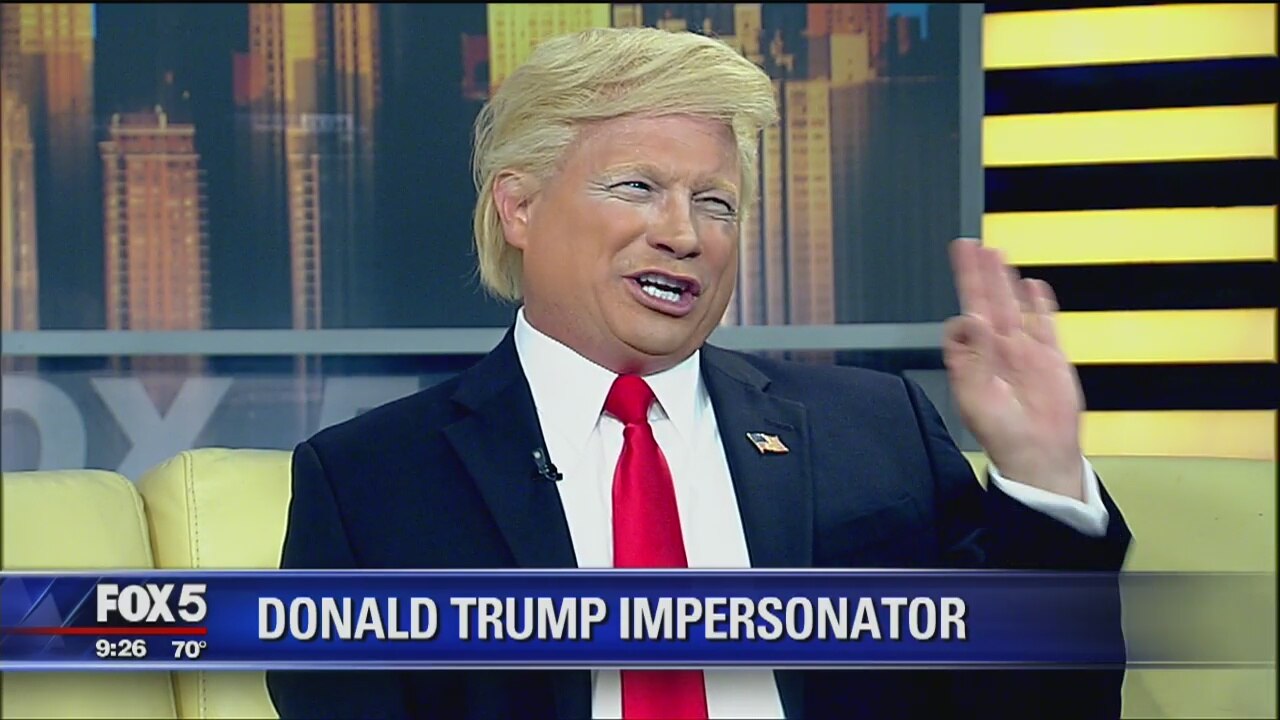 Donald Trump impersonator