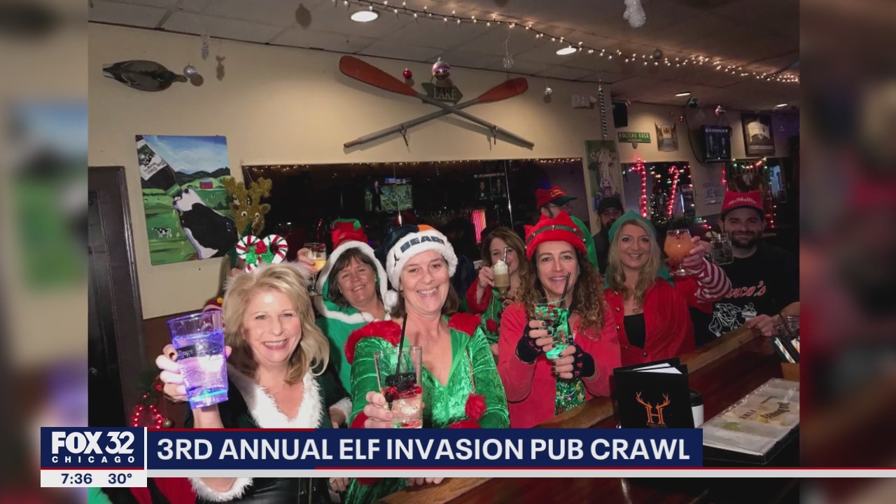3rd Annual Elf Invasion Pub Crawl and 5K