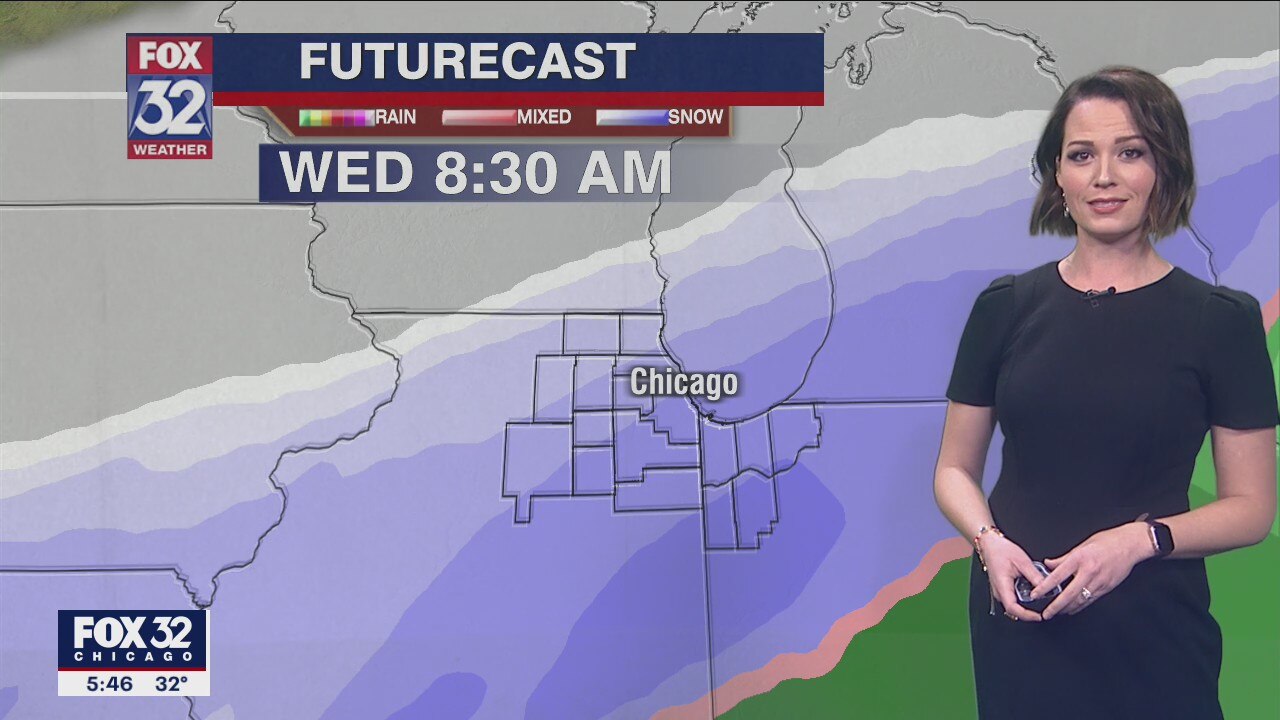6 p.m. forecast for Chicagoland on Jan. 31
