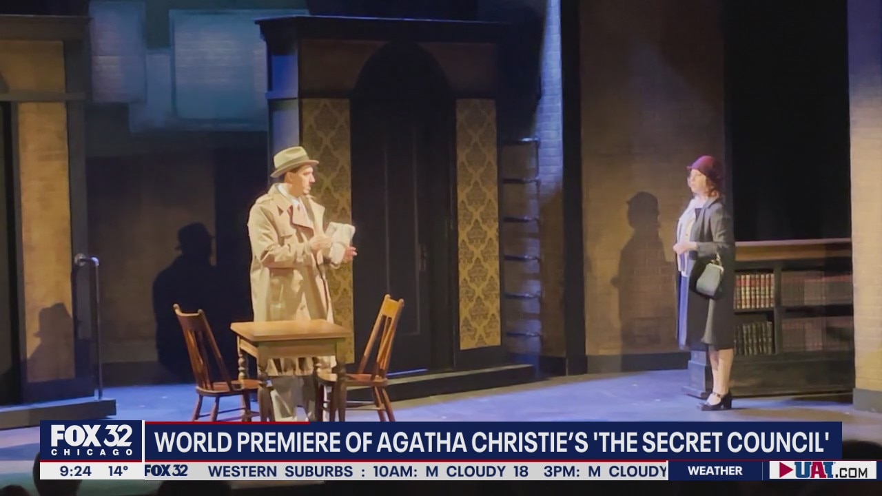 First Folio Theatre to premiere 'The Secret Council' by Agatha Christie this weekend